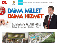 Tablet Screenshot of palancioglu.com